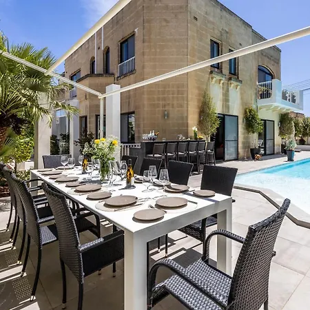 Villa Luxurious 5 Bedroom Pool, 3min From St Julian's Is-Swieqi